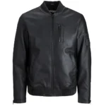 VESTE JACK&JONES EN ÉCO-CUIR - NOIR