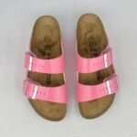BIRKENSTOCK ARIZONA BS - PATENT CANDY PINK\BLACK – Image 3