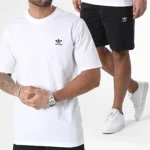 ADIDAS ENSEMBLE DE SURVETEMENT ESSENTIAL - BLANC – Image 2
