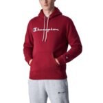 CHAMPION SWEAT-SHIRT HOMME - ROUGE