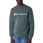 CHAMPION CREWNECK SWEAT-SHIRT HOMME - VERT