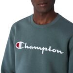 CHAMPION CREWNECK SWEAT-SHIRT HOMME - VERT – Image 3
