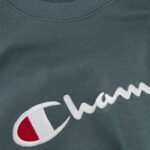 CHAMPION CREWNECK SWEAT-SHIRT HOMME - VERT – Image 4