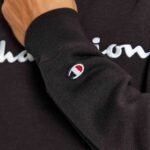 CHAMPION CREWNECK SWEAT-SHIRT HOMME - NOIR – Image 3