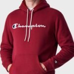 CHAMPION SWEAT-SHIRT HOMME - ROUGE – Image 3