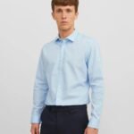 CHEMISE JACK&JONES - BLEU CACHEMIRE