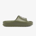 LACOSTE SERVE SLIDE 2.0 KHAKI / WHITE – Image 3