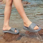 PEAK TAICHI LIGHTWIGHT SLIPPERS - GREY – Image 7