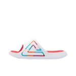 PEAK TAICHI LIGHTWIGHT SLIPPERS - WHITE / RED