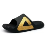 PEAK TAICHI LIGHTWIGHT SLIPPERS - BLACK / GOLD – Image 5