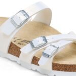 BIRKENSTOCK FRANCA - SHINY LIZARD WHITE – Image 3