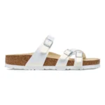BIRKENSTOCK FRANCA - SHINY LIZARD WHITE