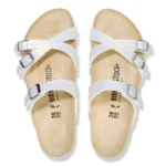 BIRKENSTOCK FRANCA - SHINY LIZARD WHITE – Image 5
