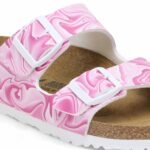 BIRKENSTOCK ARIZONA BS - MARBLE PINK – Image 3