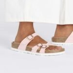 BIRKENSTOCK FRANCA - SHINY LIZARD LIGHT ROSE – Image 6