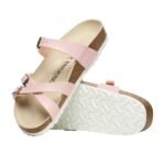 BIRKENSTOCK FRANCA - SHINY LIZARD LIGHT ROSE – Image 4
