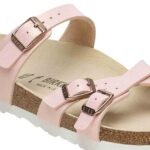 BIRKENSTOCK FRANCA - SHINY LIZARD LIGHT ROSE – Image 3