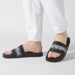 CLAQUETTE EMPORIO ARMANI - XVPS05 XN744 00002 BLACK – Image 7