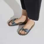 BIRKENSTOCK MADRID BS - METALLIC BLACK – Image 6