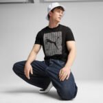 TEE-SHIRT GRAPHICS PUMA WORDING - BLACK – Image 2