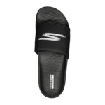 SKECHERS HYPER SLIDE HYPER COMFORT - BLACK – Image 3