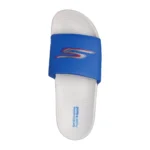 SKECHERS HYPER SLIDE HYPER COMFORT - BLUE – Image 4