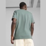 TEE-SHIRT GRAPHICS PUMA WORDING - GREEN – Image 3