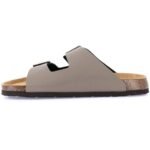 DOUBLE-BUCKLED SLIPPER - BEIGE – Image 3