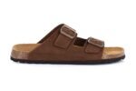 DOUBLE-NUBUCK SLIPPER - BROWN – Image 2