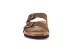 DOUBLE-NUBUCK SLIPPER - BROWN – Image 3