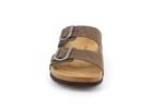 DOUBLE-NUBUCK SLIPPER - BROWN – Image 3