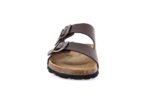 DOUBLE-BUCKLE SLIPPER - BROWN – Image 3