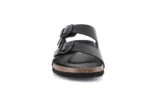 DOUBLE-BUCKLE SLIPPER - TOTAL BLACK – Image 3