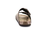 DOUBLE- RE-SOFT BUCKLE SLIPPER - BROWN – Image 5
