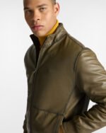 Harmont&Blaine Leather Bomber Jacket (Copie) – Image 2