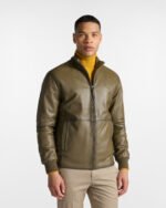 Harmont&Blaine Leather Bomber Jacket (Copie)