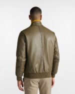 Harmont&Blaine Leather Bomber Jacket (Copie) – Image 3