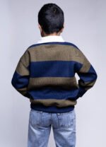 POLO STRIPES NAVY&GREEN - BROS – Image 3