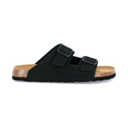 GRUNLAND CIABATTA UOMO BLACK