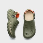 Beach Sandals Light Army Green – Image 2