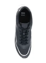 BOSS Black, Sneaker Titanium, Material-Mix, navy – Image 2