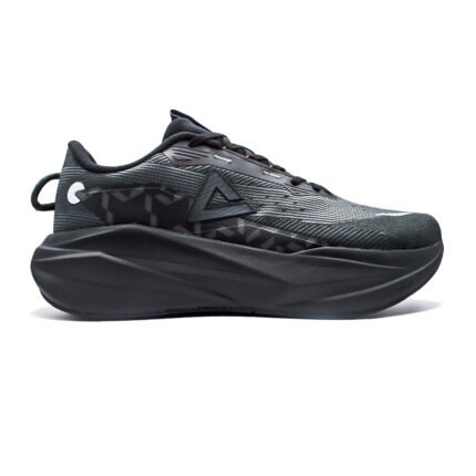 peak Taichi Cushion Running Shoes All Black