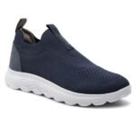 Basket Geox Respira à Enfiler – U Spherica – Bleu foncé