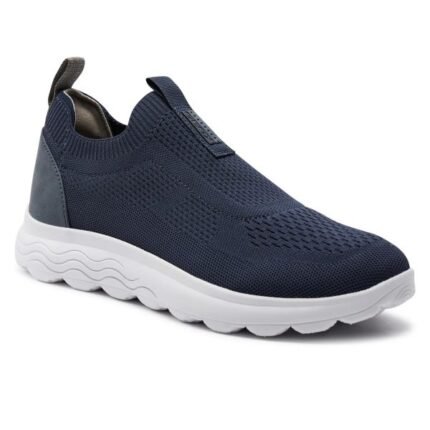 Basket Geox Respira à Enfiler – U Spherica – Bleu foncé