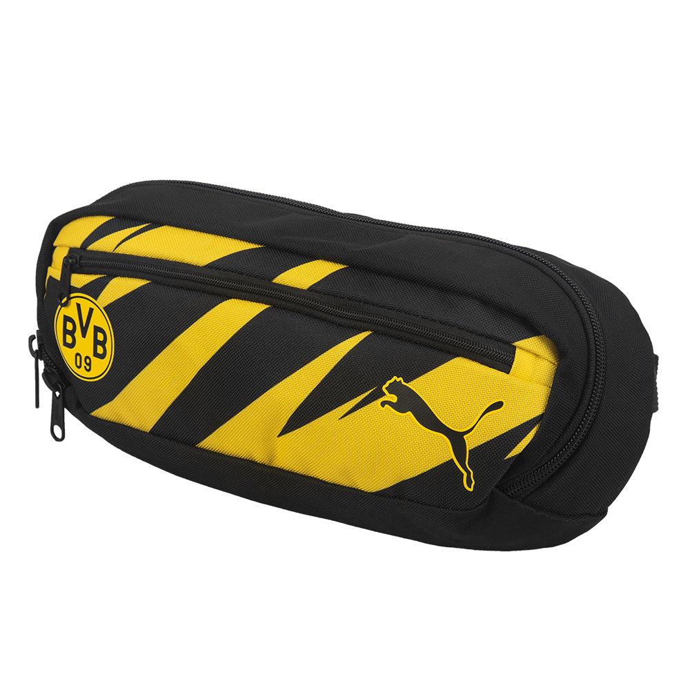 PU-07752402-1000-1 BVB ftblCore Waistbag Puma Black-Cyber Y – Image 1