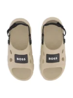 SANDALE BOSS KIDS BEIJE – Image 3