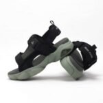 SANDALS PEAK -BLACK/OLIVE GREEN – Image 3