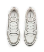 X-TEP Lifestyle Shoes Canvas White/Lt. Grey Brown – Image 6