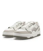 X-TEP Lifestyle Shoes Canvas White/Lt. Grey Brown – Image 3
