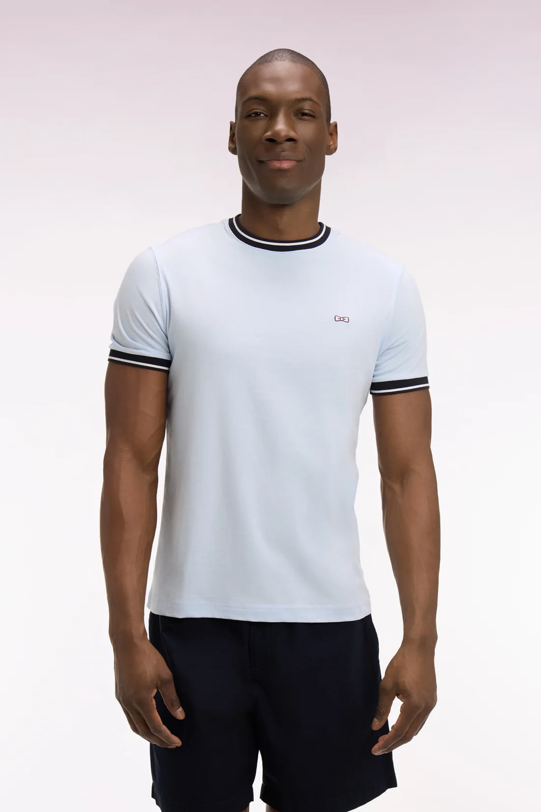E26MAITC0022_BLC25_a-hd-mface T-shirt EDEN PARK bleu ciel – Image 1